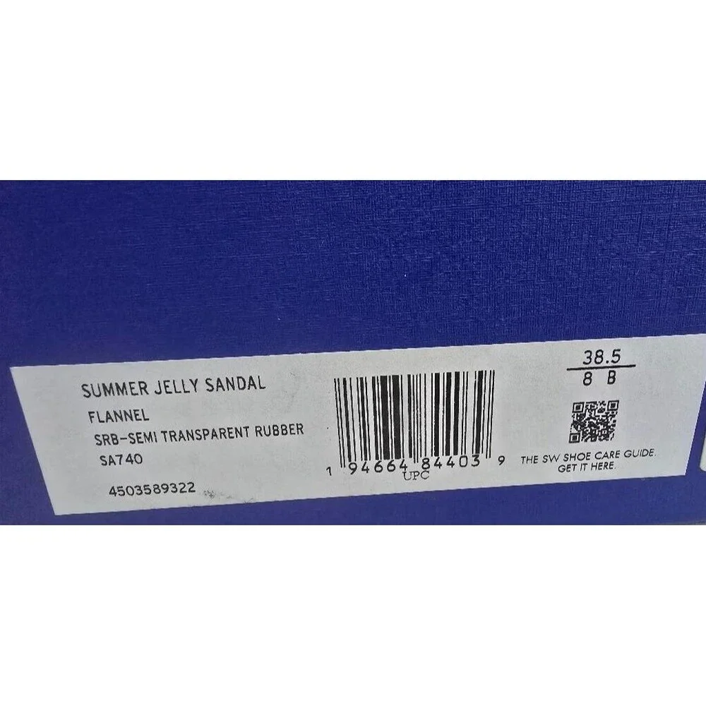 Stuart Weitzman Summer Jelly Sandals Women's Size 8 NIB MSRP. $ 110